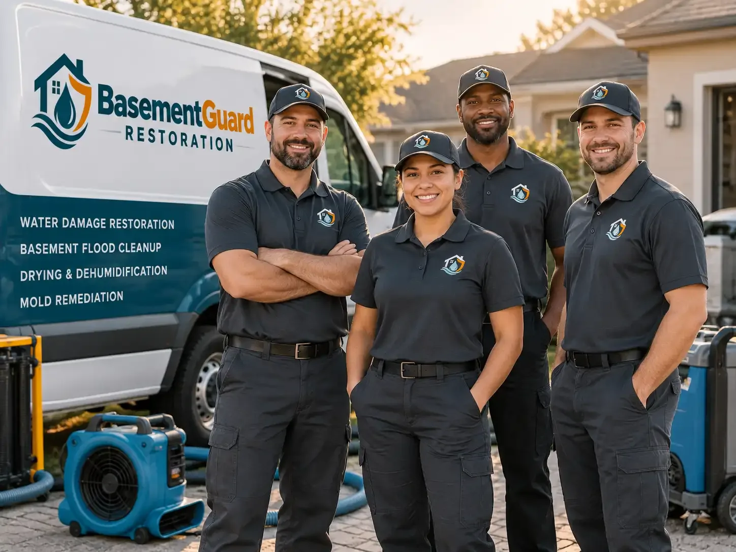 Basement Water Damage Restoration company in Renner, SD